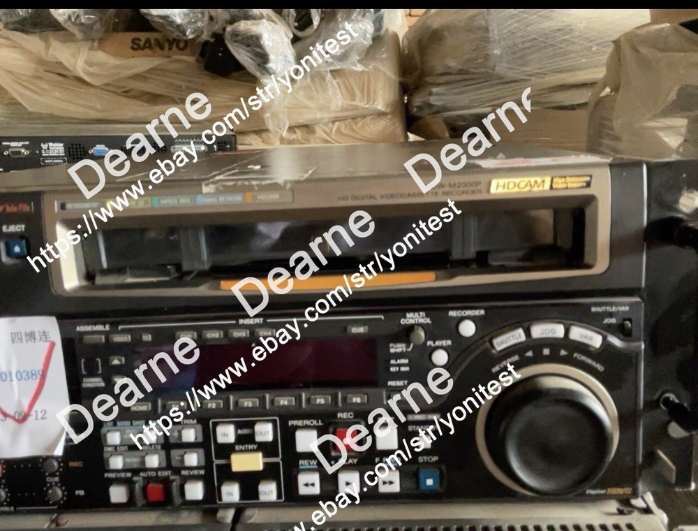 1pcs Sony hdw-m2000p multiformat hdcam recoder with digibeta,