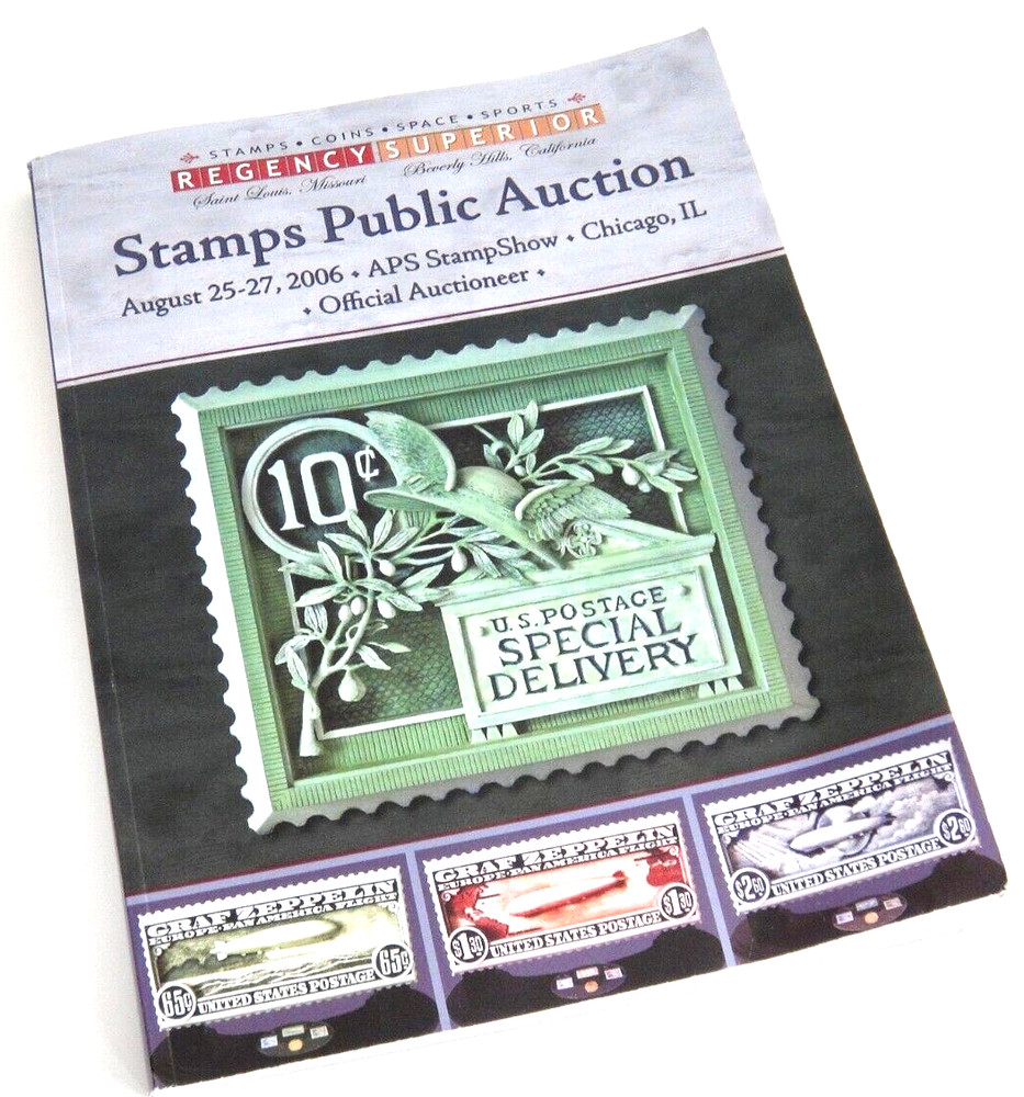 Regency Superior Stamp Auction Catalog 2006 Modern Errors Ducks Proofs Boer War