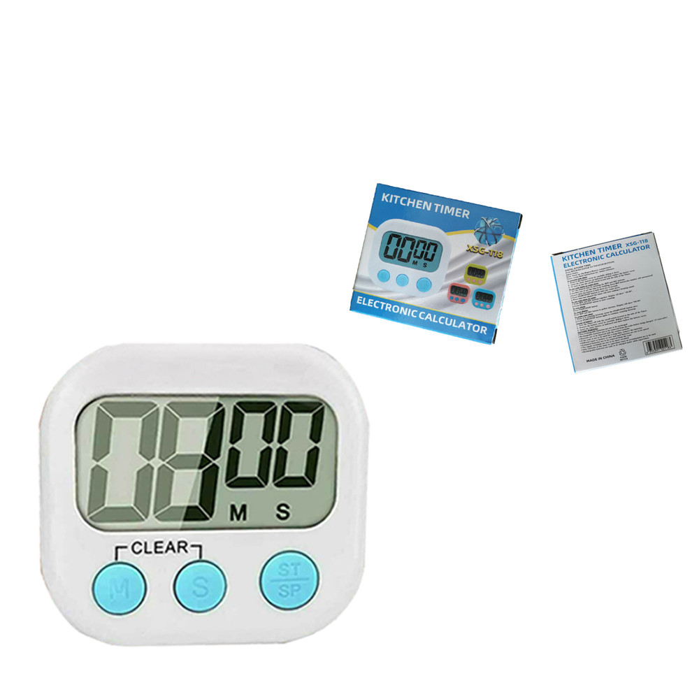 NEW Electronic Reminder Kitchen Countdown Timer Learn Baking Time Management