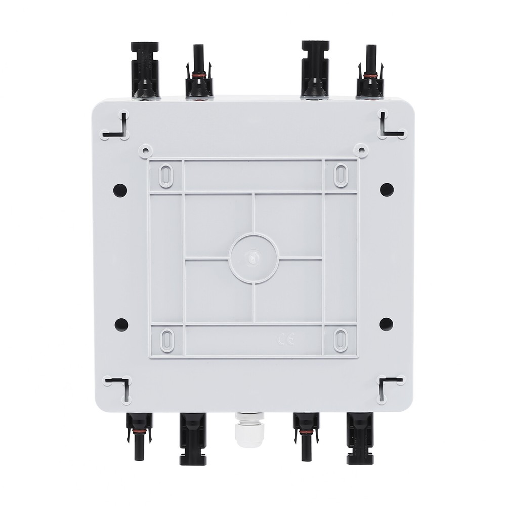 2 Strings Solar Combiner Box FIT Solar Panel Disconnect Switch Circuit Breaker