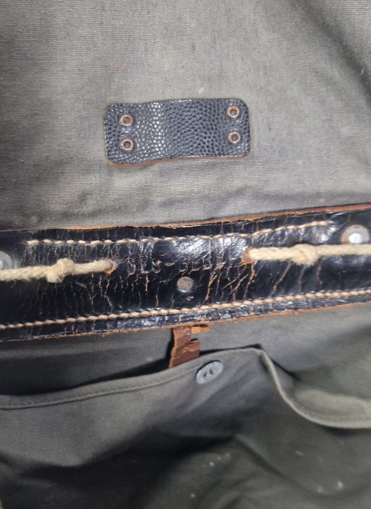 Vintage Austrian Military Bag Backpack