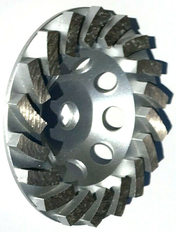 5" Turbo Diamond Cup Wheel 18High Seg- Concrete Stone Masonry Asphalt Grind-BEST