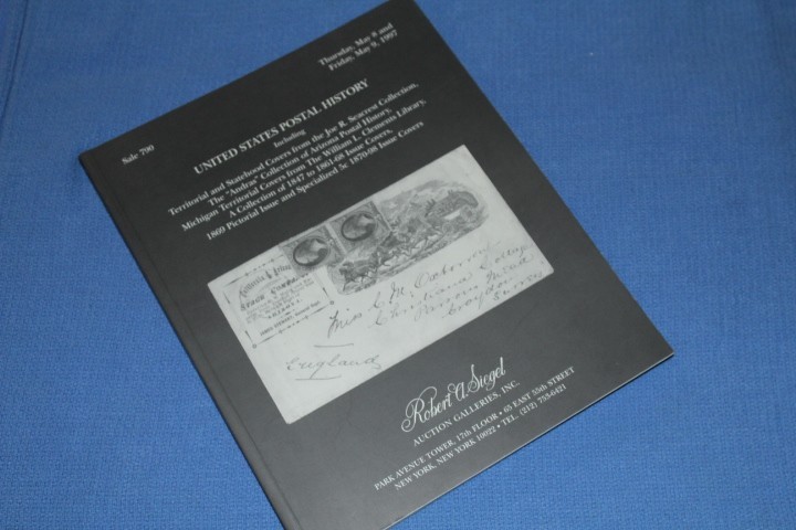 Siegel Auction May 1997 Postal History #790 INCLUDES REALIZATIONS BlueLakeStamps