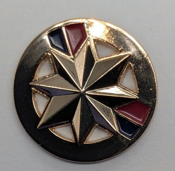 Captain Marvel Shield Lapel Pin