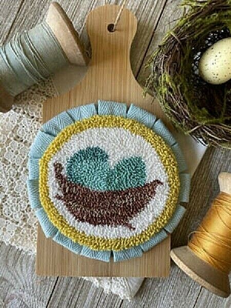 Robin's Nest Punch Needle~Petal Pusher
