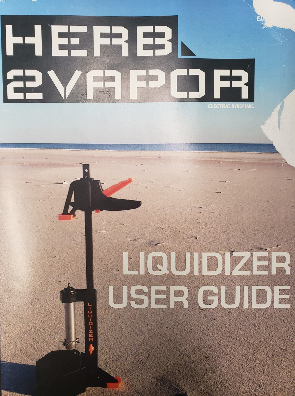 Liquidizer Herb2Vapor - Experience the Essence - Plant Honey Oil Blast Extractor