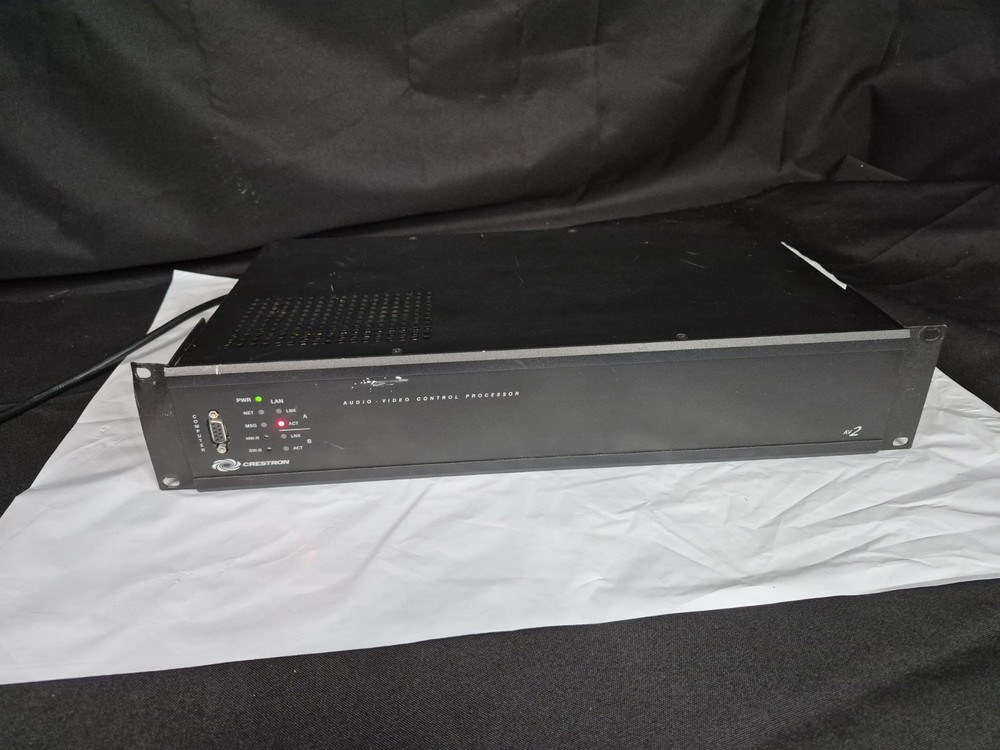 Crestron Audio Video Control Processor AV2 & Rack Mount , Tested And Working,