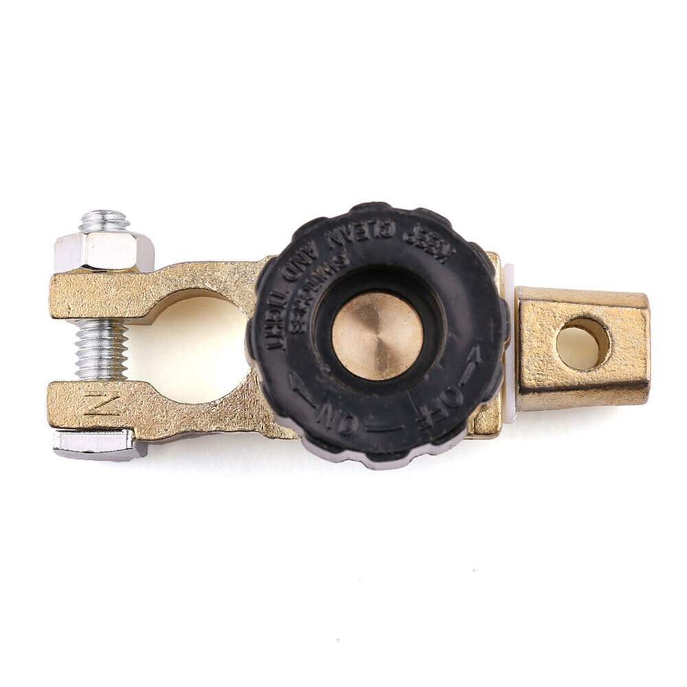 2PCS Car Battery Link Terminal Quick Cut-off Disconnect Master Kill Shut Switch