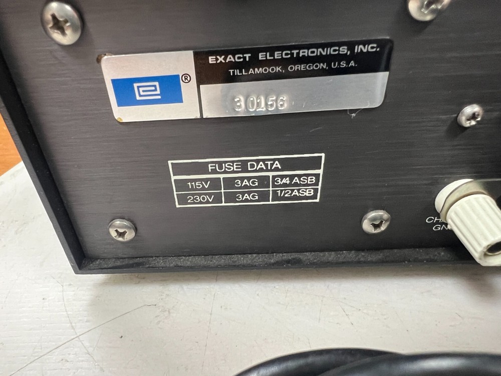 👀 EXACT TECHNOLOGIES MODEL 508 LOG SWEEP FUNCTION GENERATOR