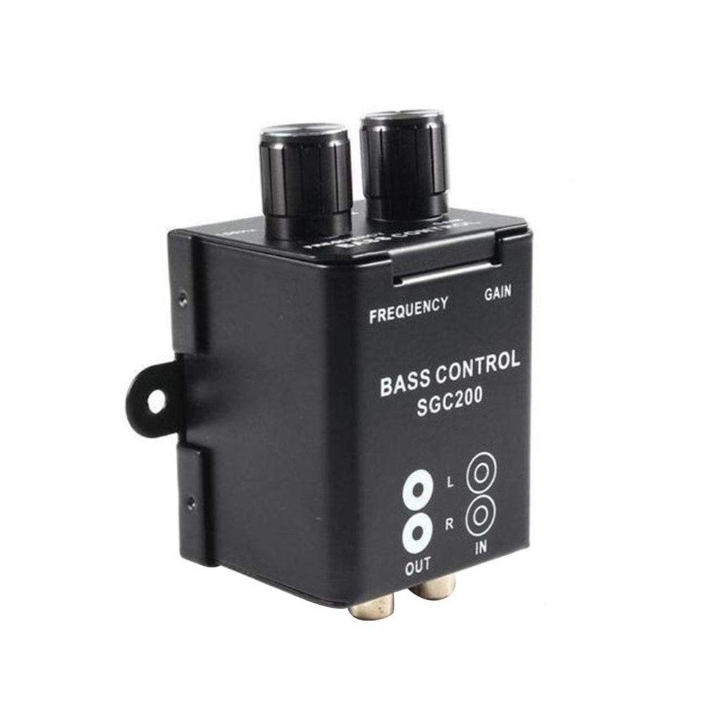 Car Bass Controller, Car Audio Amplifier Subwoofer Equalizer Crossover Volume...
