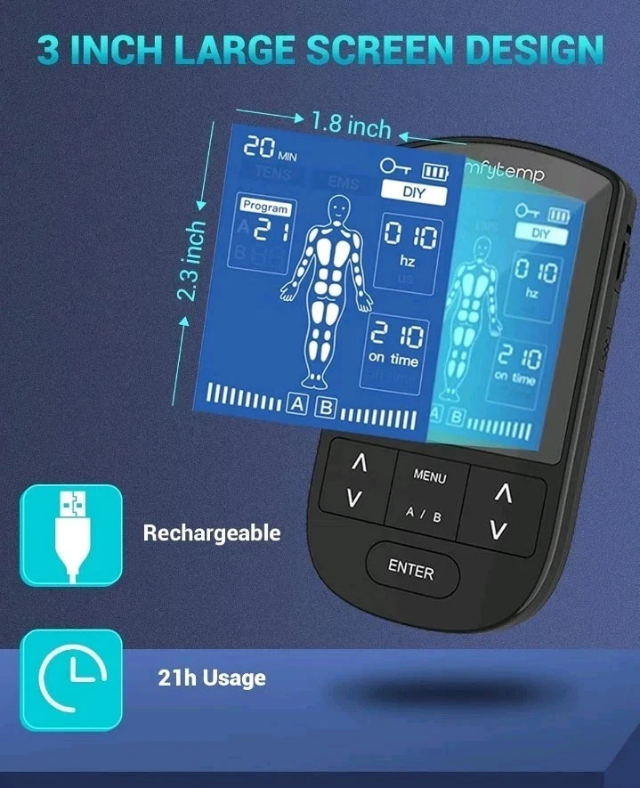 NEW Comfytemp Transcutaneous Electrical Nerve Stimulator