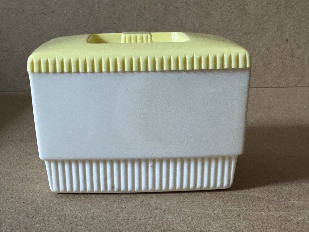vintage Clarolyte plastic Pin container Sewing Storage