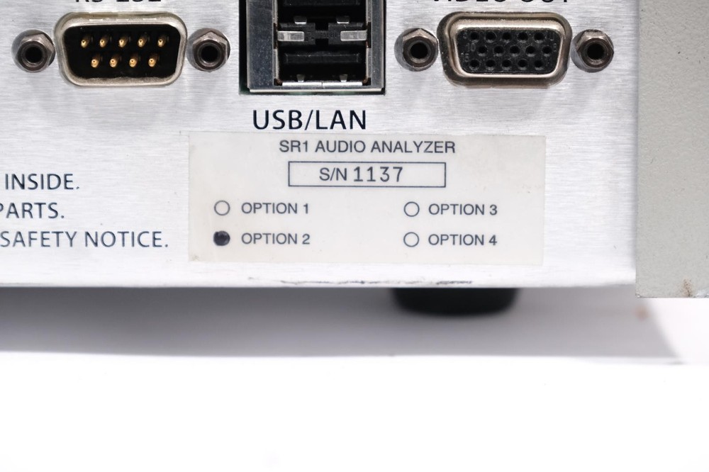 Stanford Research Systems SR1+ Audio Analyzer