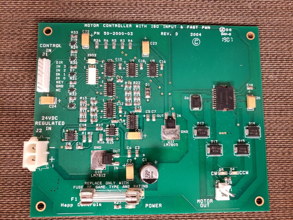 Happ Controls Steering Feedback Motor Controller 50-2000-03
