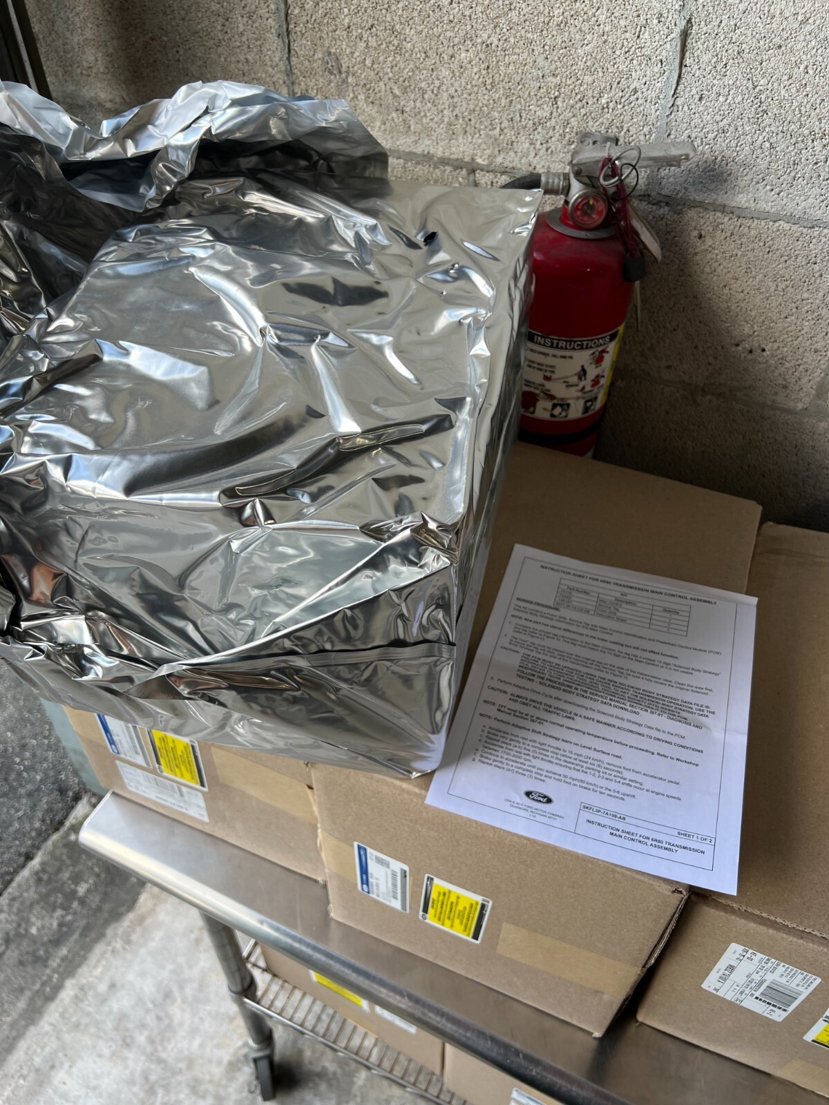 Genuine Ford Transm. Control MB3Z-7A100-A, Includes lead frame AL3Z-7G276-D