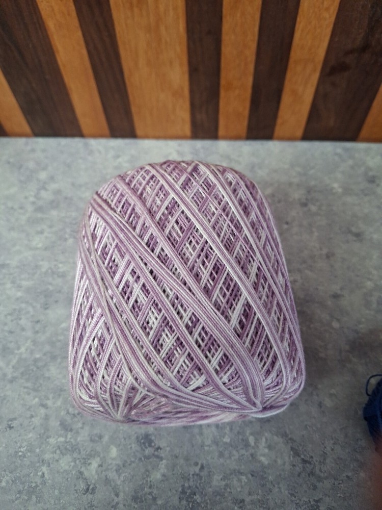 Crochet Thread Varigated Purple No Tags