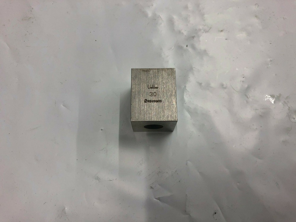 30 Webber Starrett Rectangular Steel Gage Gauge Block.