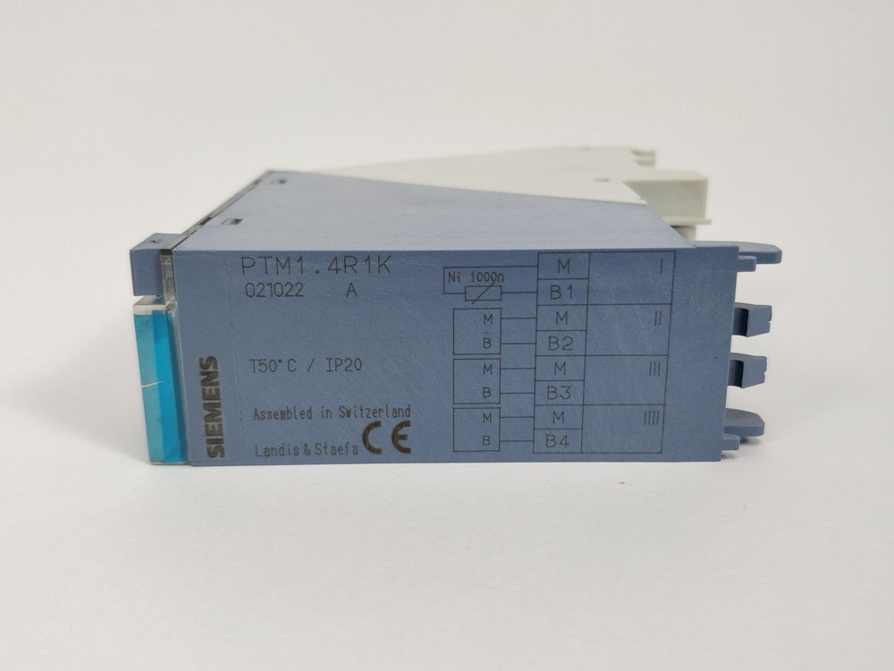 Siemens Ptm1.4r1k Measured Value Module