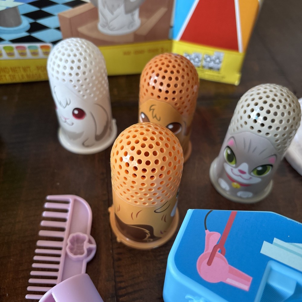 Play Doh Sets 2x Shape And Learn Classic Pet Salon Open