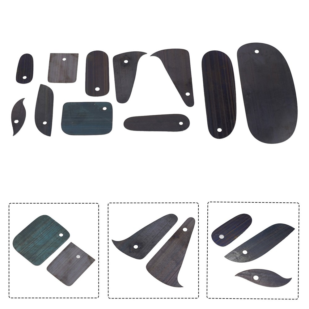 Violin Cello Making Luthier Tools 11PCS Function Scrapering Board-Cutter