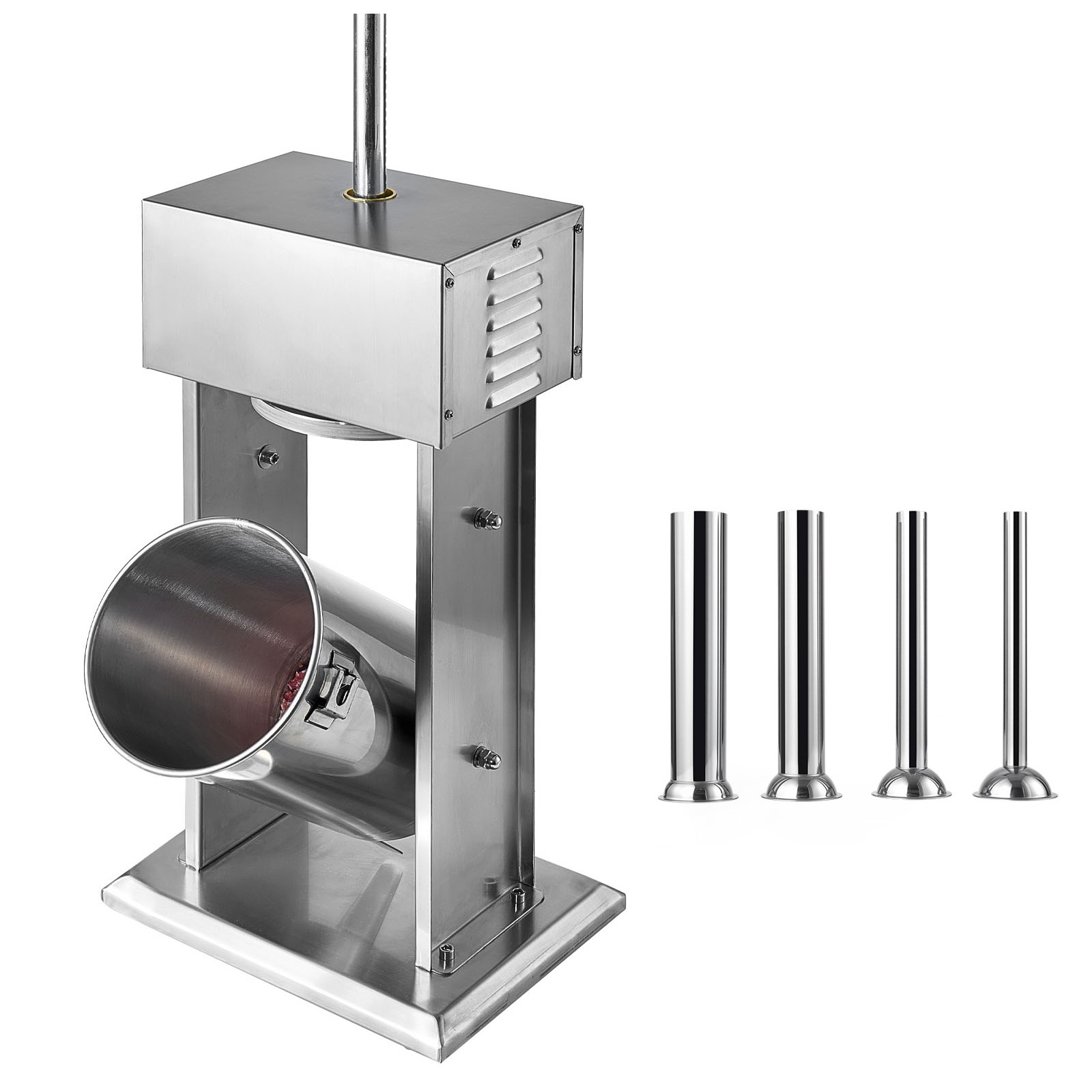 Uimoso Electric Sausage Stuffer 25 LBS / 12L Meat Press Filler Machine Stainless