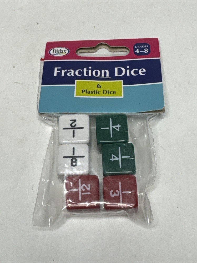 Didax Fraction Dice