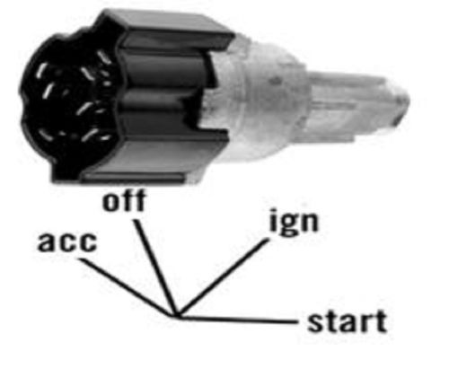 Ignition Lock Cylinder Starter Switch In Dash w/ Keys For 1967-79 Chevrolet GMC