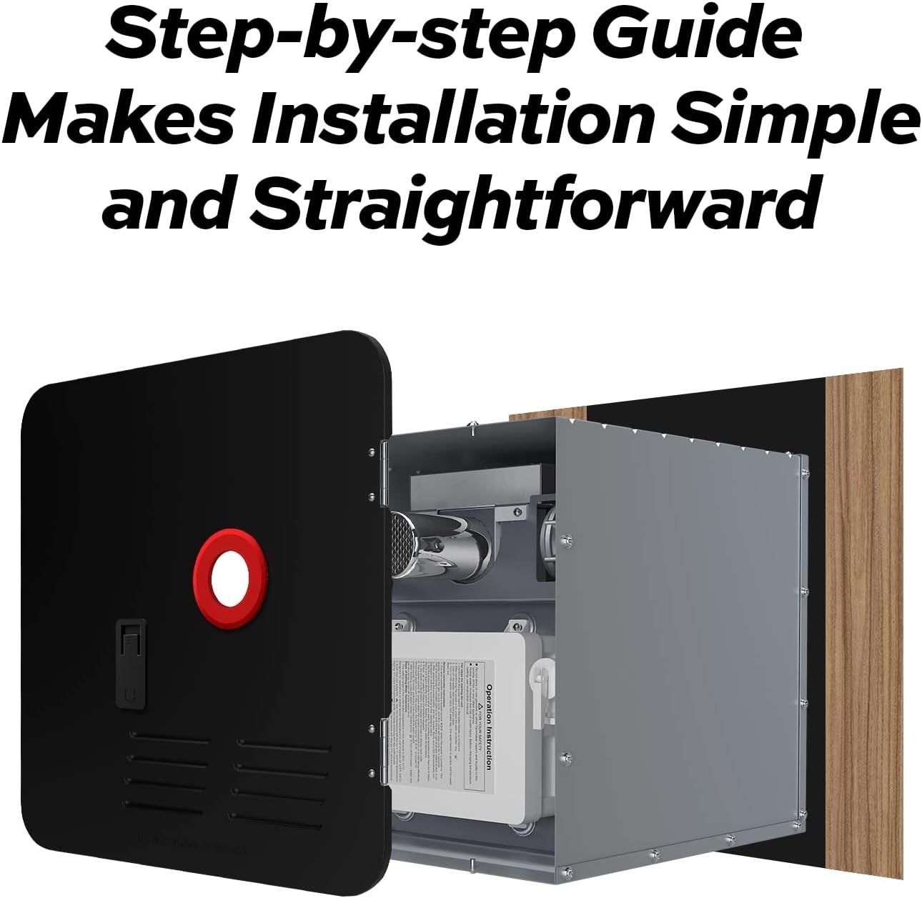 FOGATTI RV Tankless Water Heater - Propane 48k BTU 2.5 GPM w/18x18" Door