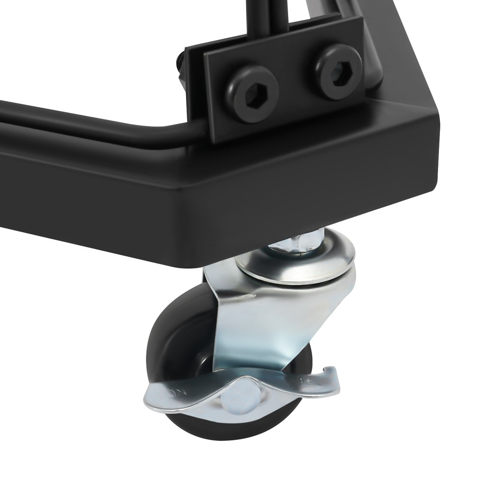 Wire Grid Panel Tower Triangle Display Stand Black Display Rack Corner Shelf