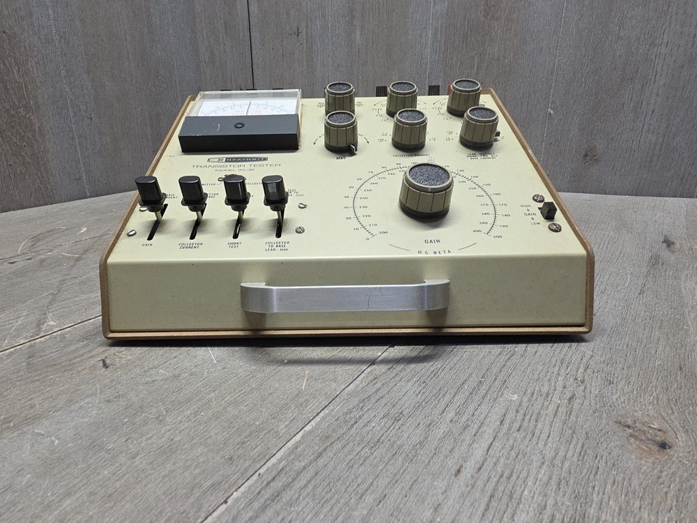 HEATHKIT TRANSISTOR TESTER IM-36 (Working)