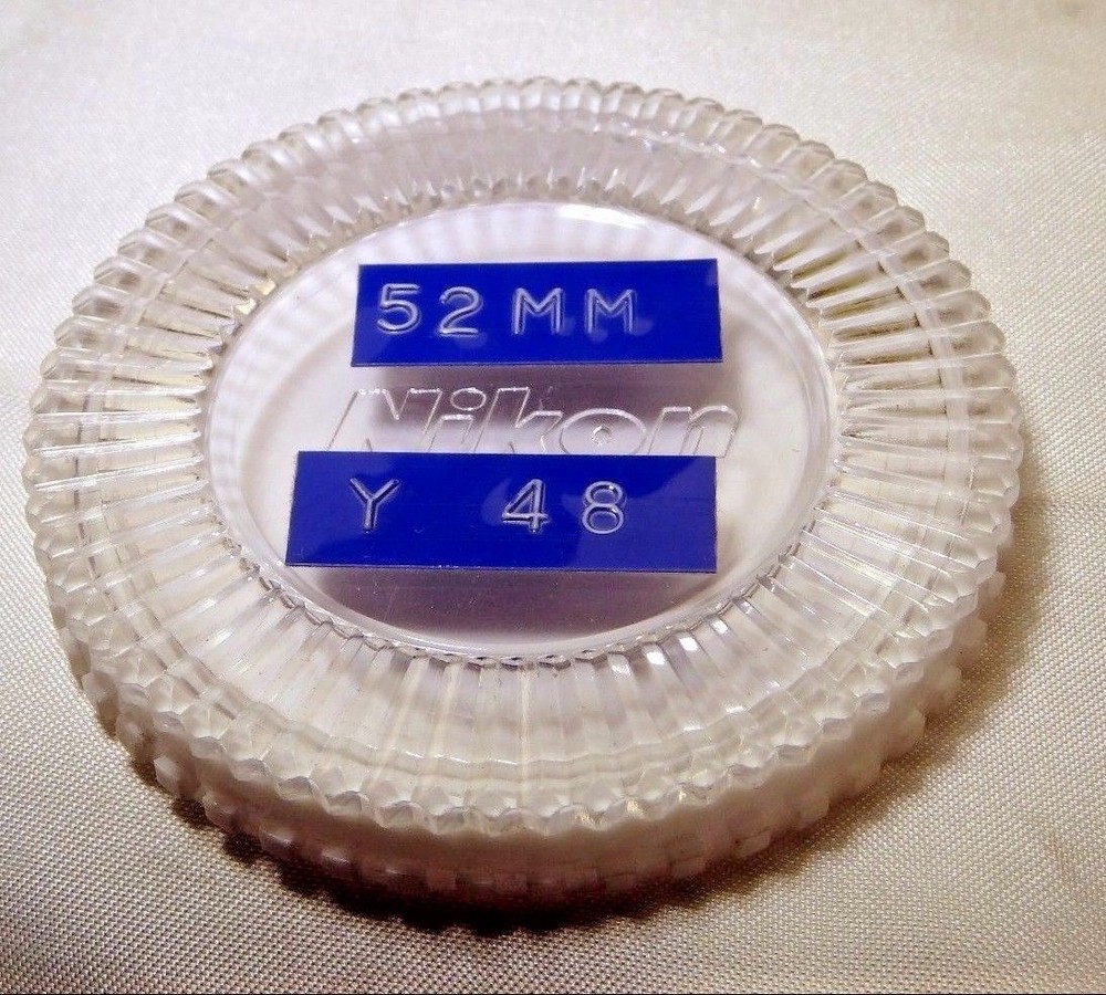 Nikon Empty Lens Filter CASE for 52mm Nikkor