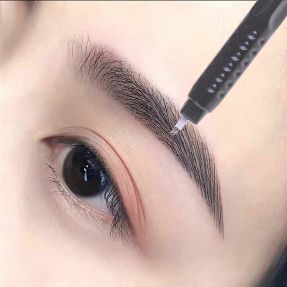 Permanent Makeup Disposable Microblading Pen Hand Tool Needle Embroidery Blades