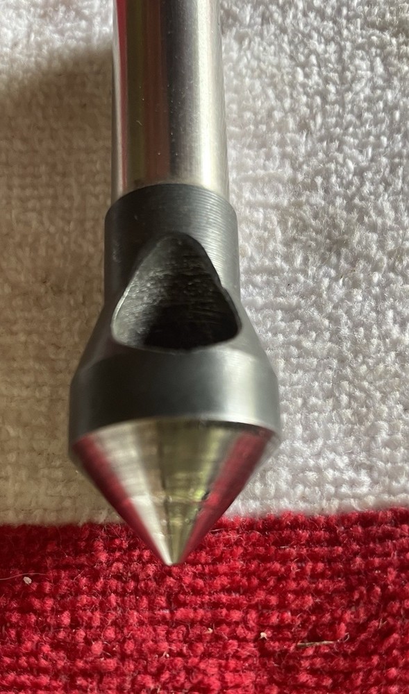 #4 HSS Zero-Flute Countersink and Deburring Tool