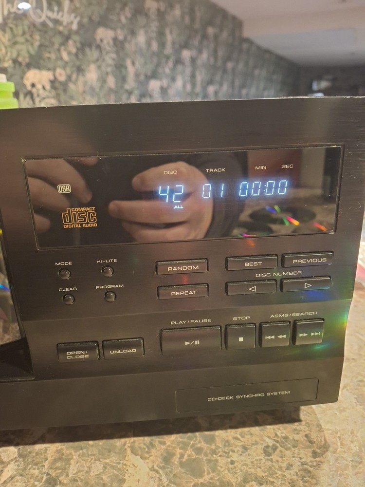 RCA CD-9400 Compact Disc Changer 101 Disc Clean And Tested No Remote