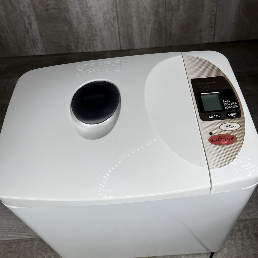 Panasonic Automatic Bread Maker Machine White SD-YD250 550W with Yeast Dispenser