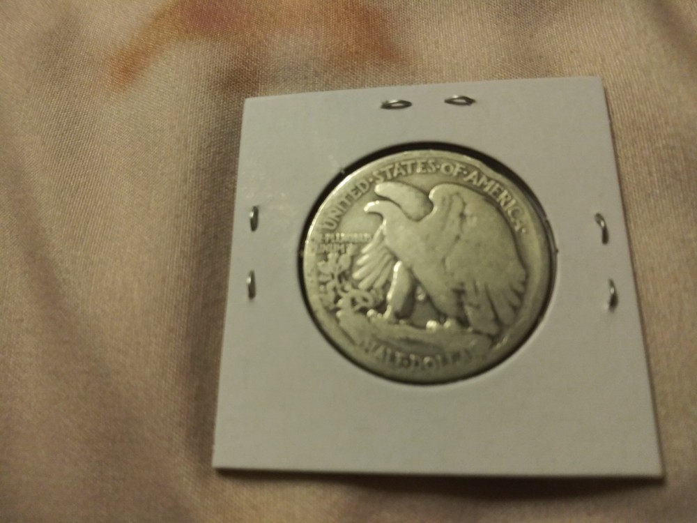 1917 SILVER WALKING HALF DOLLAR----FREE SHIP