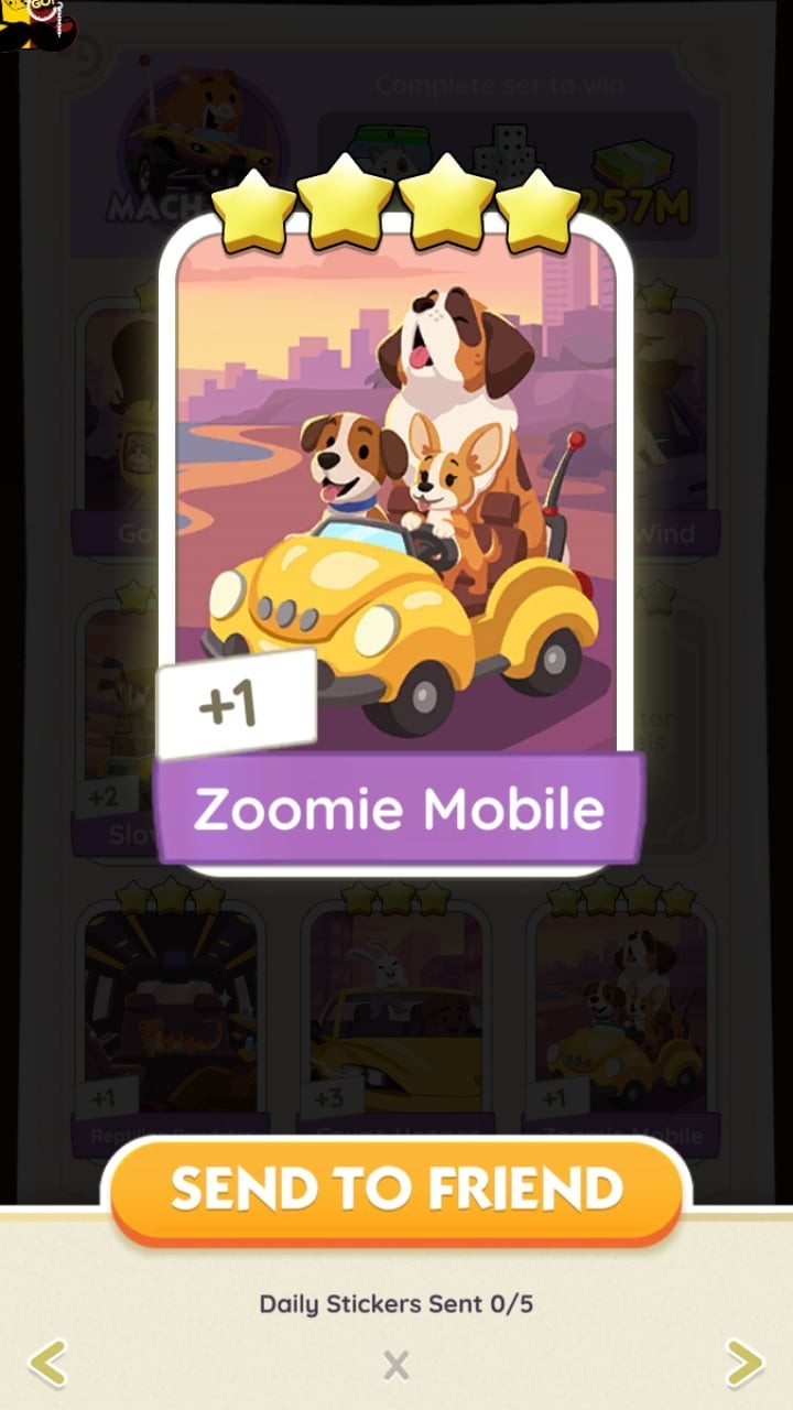 Zoomie Mobile- Stickers - 4⭐⭐⭐⭐ - ⚡️ Posh Pets Album ⚡️