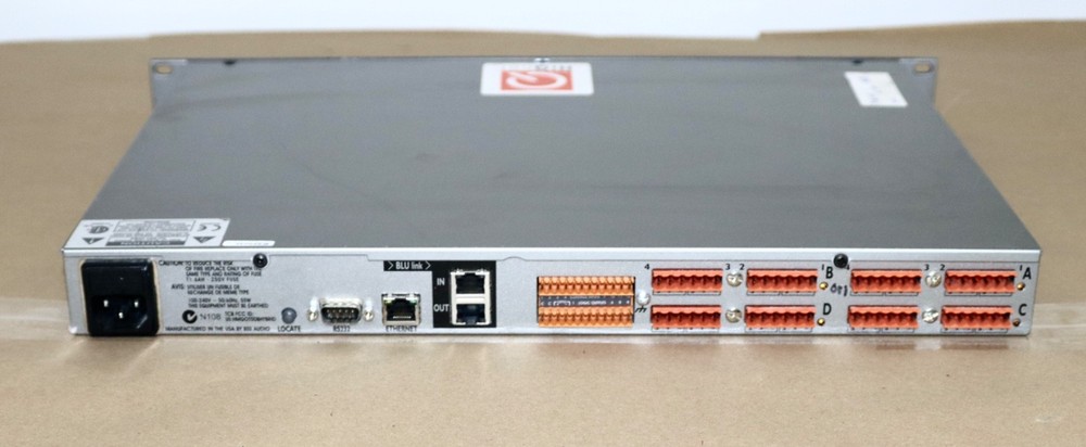 BSS Soundweb London BLU-120 Digital Audio Processor