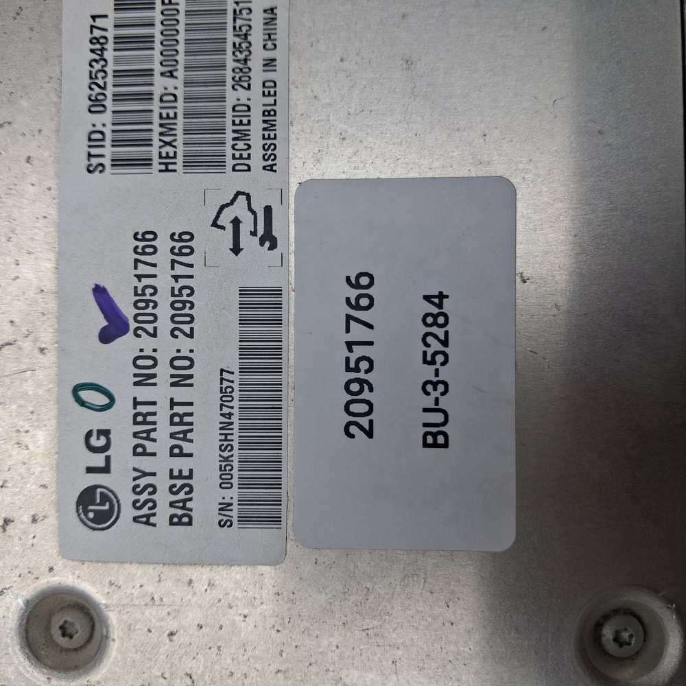 2011 Cadillac CTS Onstar Module 20951766