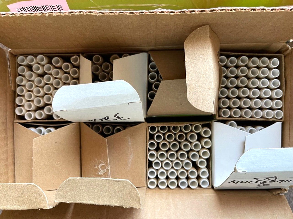 Bee Nesting Tube Refill Inserts Cardboard Basic 8MM 6" Over 500 Misc. CrownBee