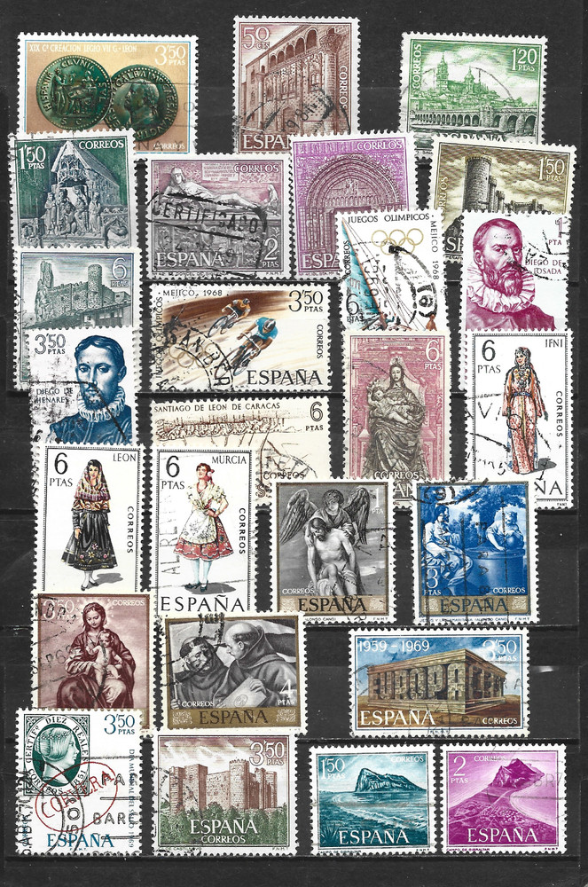 SPAIN - 1968 / 1969 SELECTION.