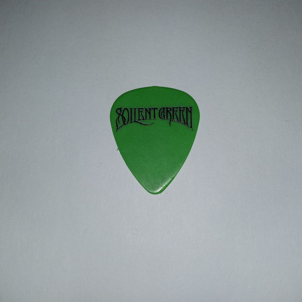 SOILENT GREEN Logo & Signature Milwaukee Metal Fest 2024 Stage Used GUITAR PICK