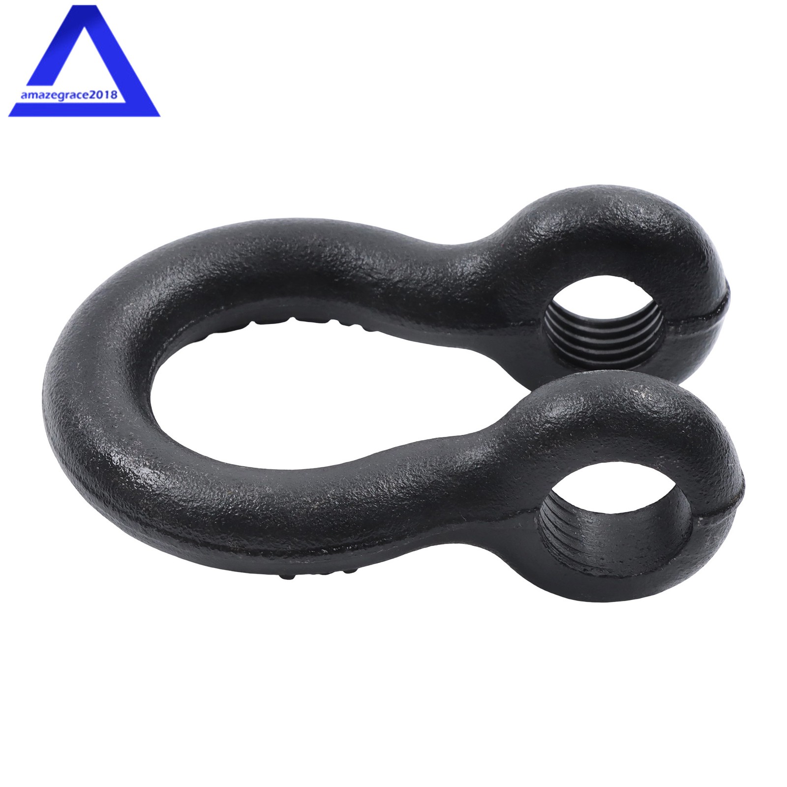 10 Pcs 1/2'' D Ring Anchor Shackles Galvanized Screw Pin Clevis Shackle WLL 2T