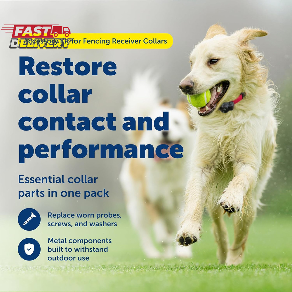 Petsafe Accessory Kit for Fencing Receiver Collars - Replacement Components for