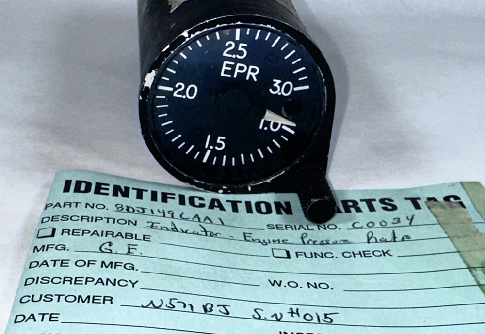 8DJ149LAA1 Engine Pressure Ratio Indicator As removed