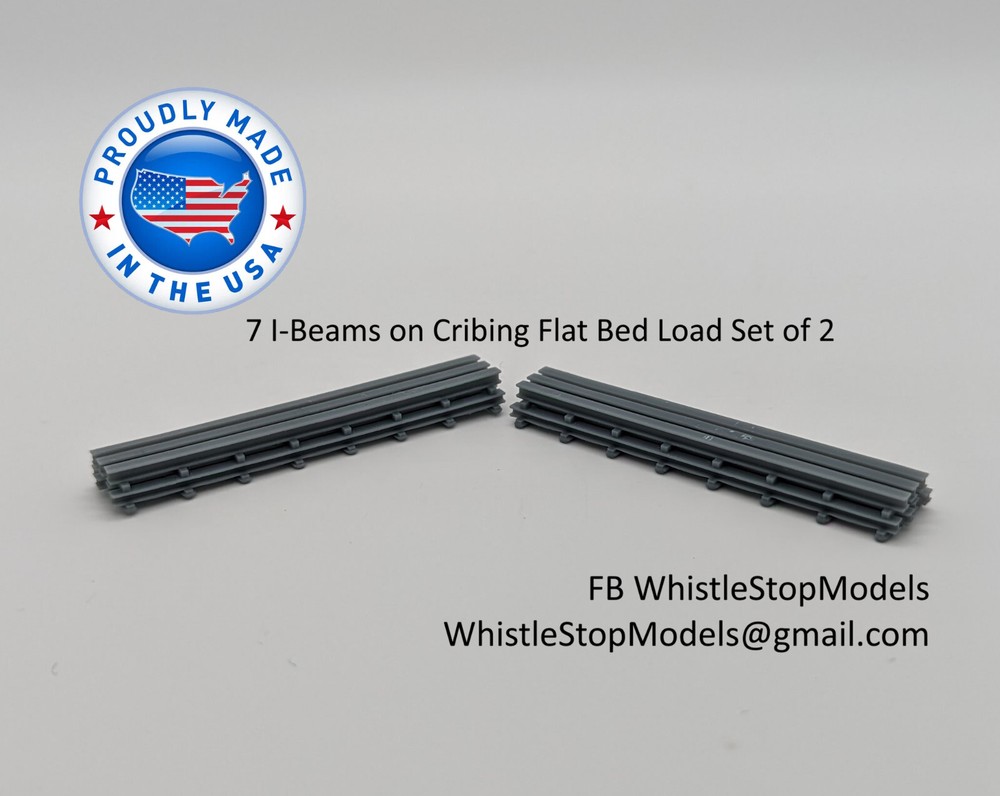 N Scale I-Beam Flat Car Load N9001