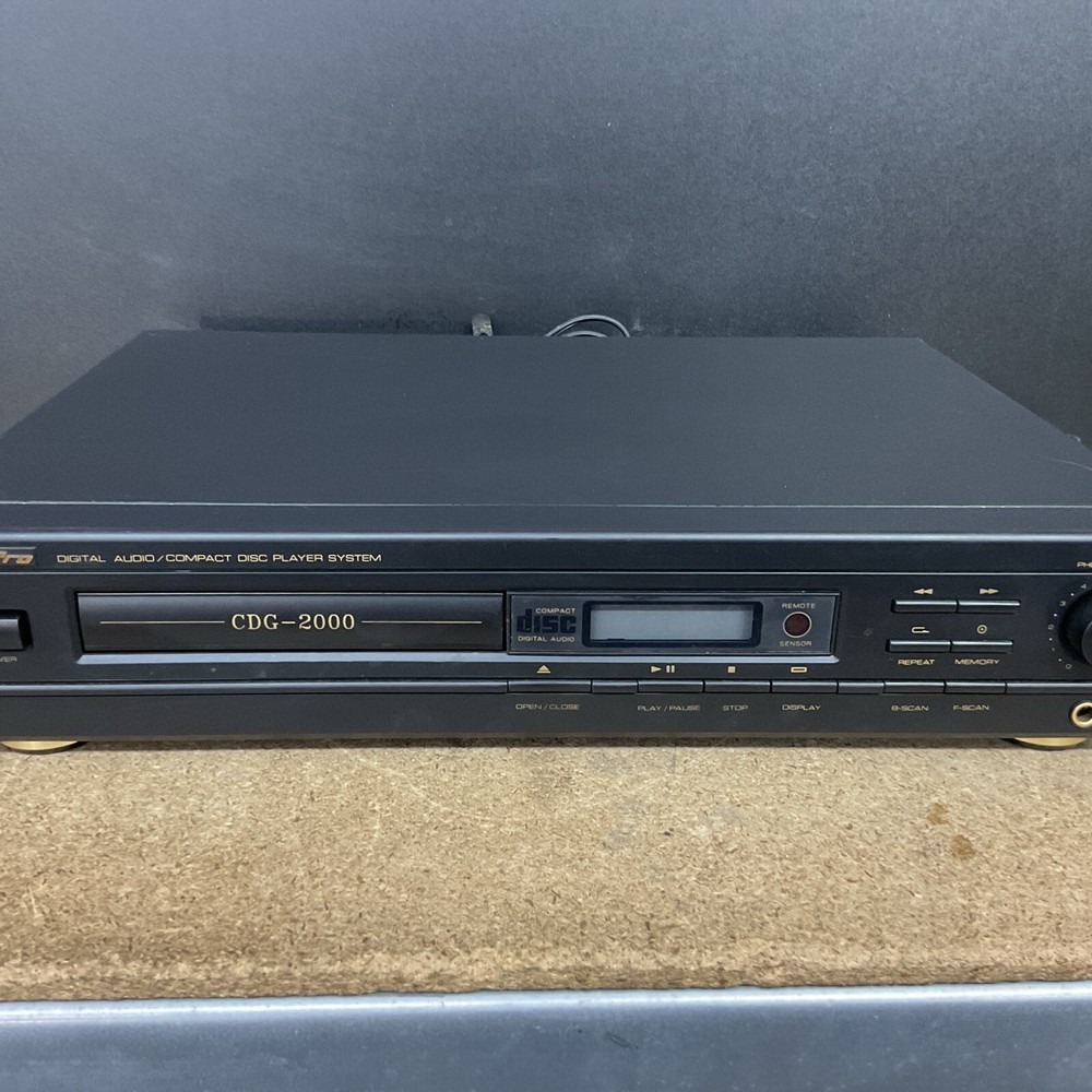 VocoPro CDG-2000 Digital Audio/Compact Disc Player System