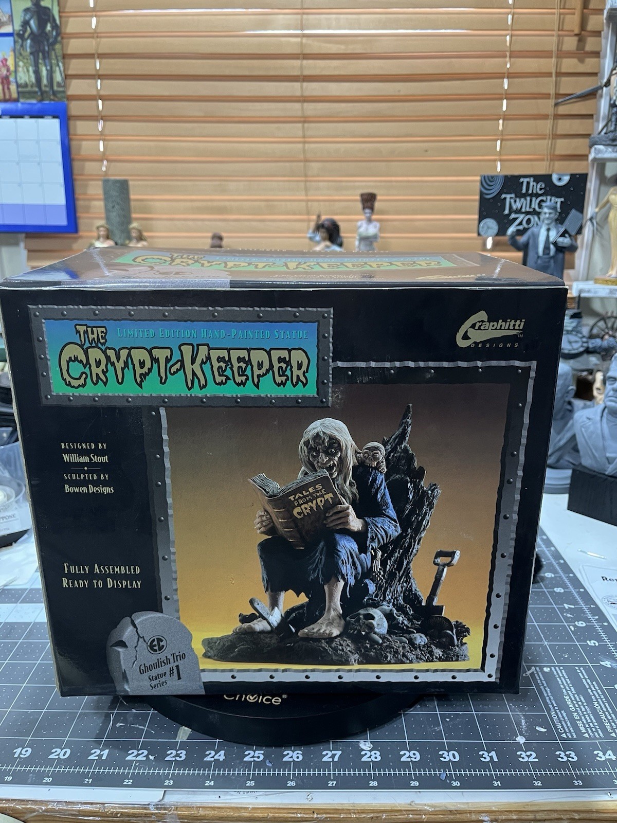 The Crypt-Keeper Ghoulish Trio Statue (Custom Repainted) Read Description