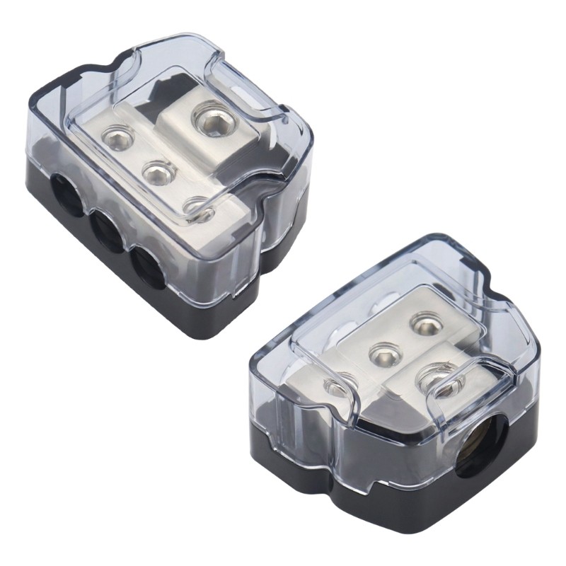 Power Distribution Unit Wiring Junction Box for Auto Amplifier 1 Input 3 Output