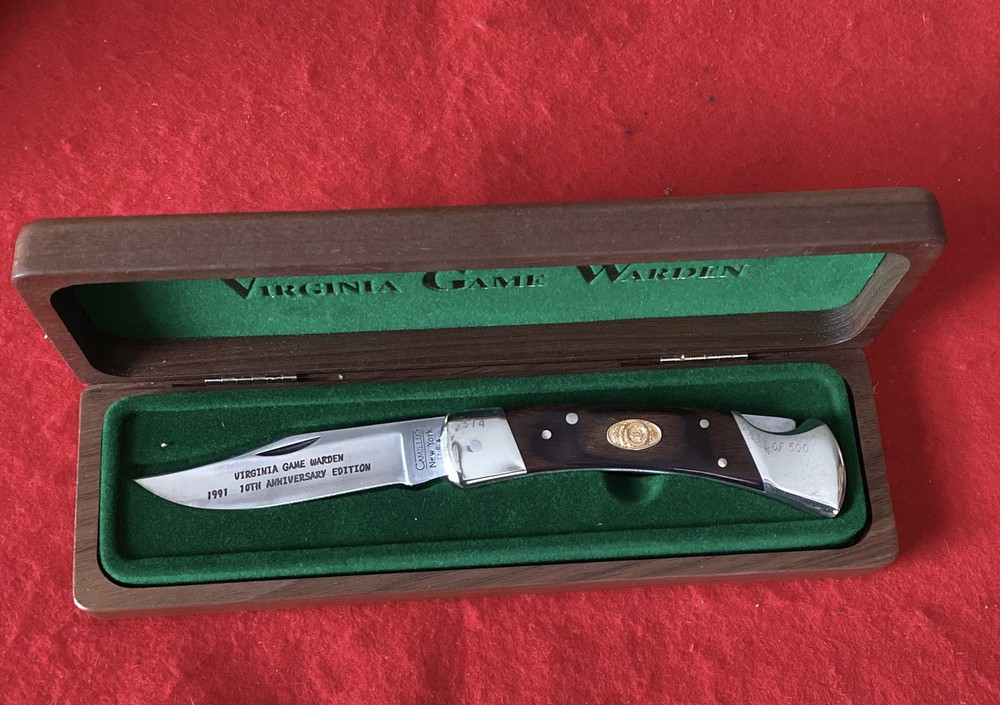 camillus Large Folder Va. Game Warden